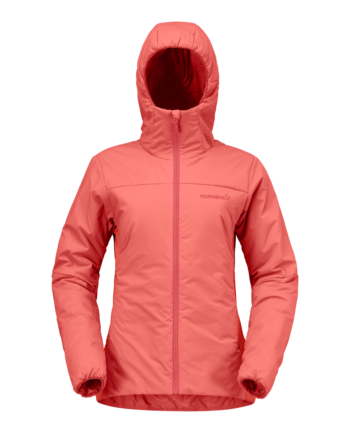 Norrøna Femund thermo60 Zip Hood Women - Deep Sea Coral Alpingaraget