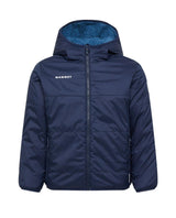 Mammut Waymarker IN Reversible Hooded Jacket Junior - Mörkblå juniorjacka