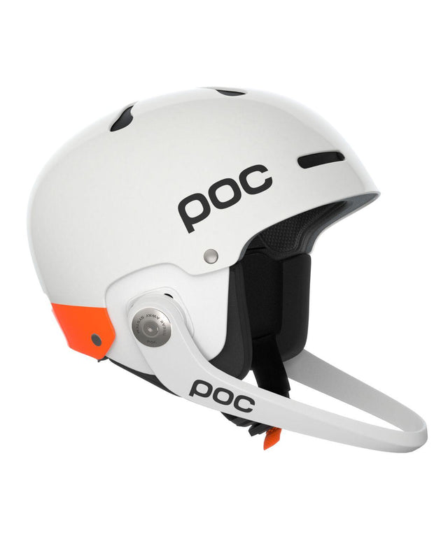 POC Artic SL Mips - Hydrogen White/Fluorescent Orange - Skidhjälm - Alpingaraget