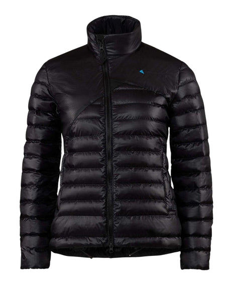 Klättermusen Lopt Zip Jacket Women i svart färg för alpina äventyr.