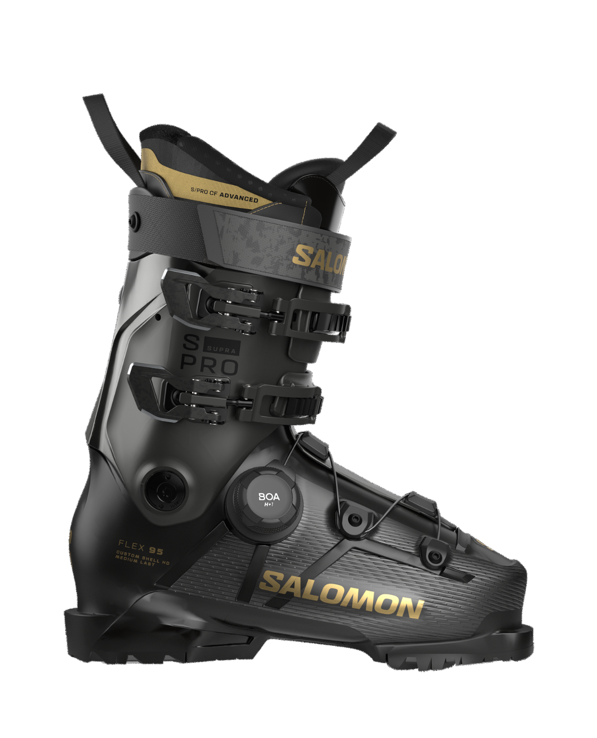 Salomon S/Pro Supra S BOA 95 Women - Svart alpinpjäxa för damer
