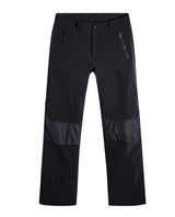 Svarta skidbyxor J.Lindeberg Whitman Pant Men med dragkedjor och knädetaljer.