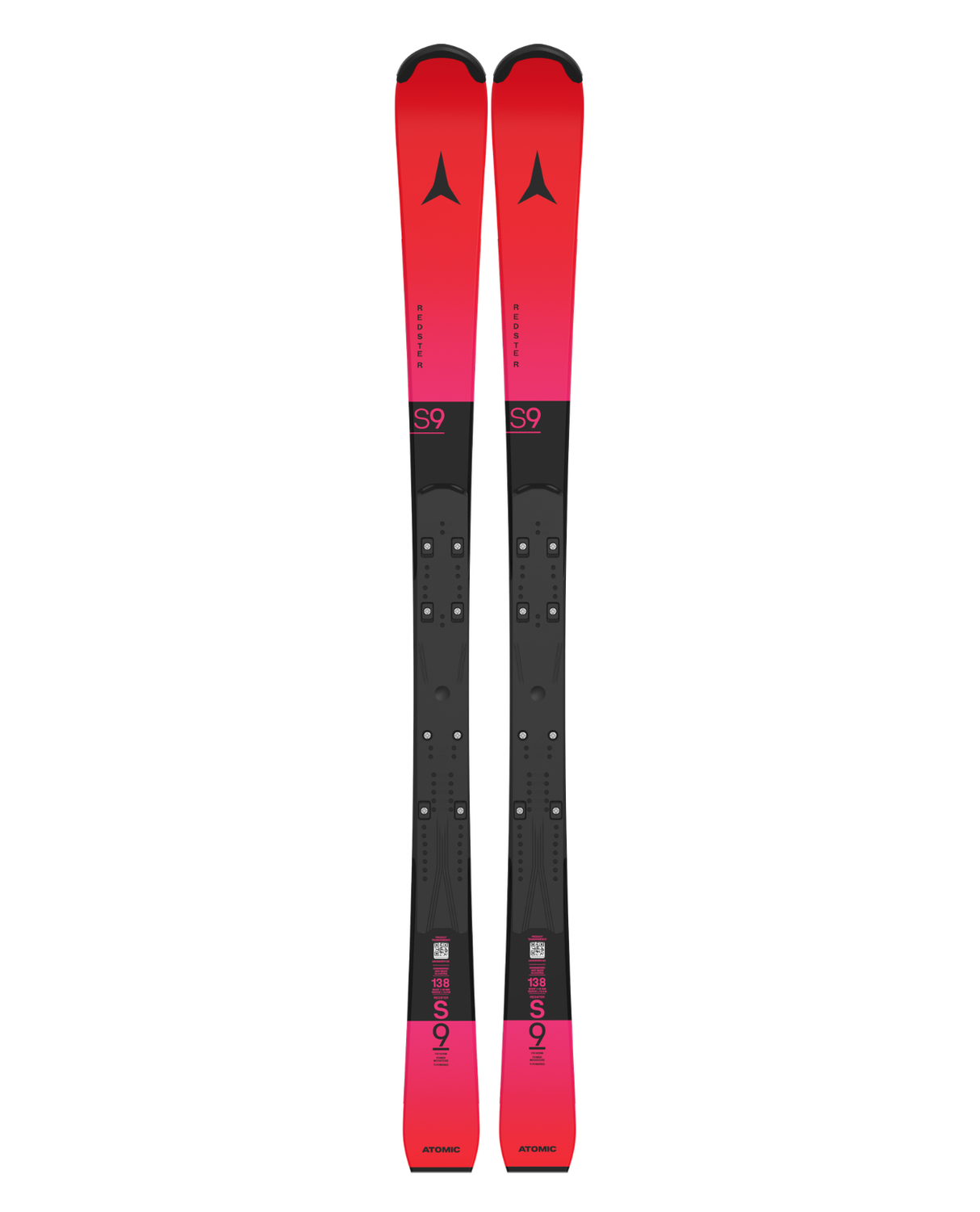 Atomic Redster S9 FIS J-RP 26/27 - Röda raceskidor för juniorer med stabil raceplatta - Alpingaraget