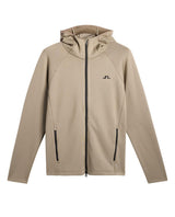 J.Lindeberg Pollock Polartec Hood Herr - Brindle brun