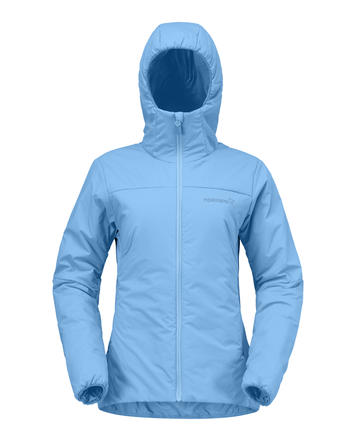 Norrøna Femund thermo60 Zip Hood Women - Allure Blå Alpingaraget