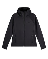J.Lindeberg Pollock Polartec Hood Herr - Svart mellanlager