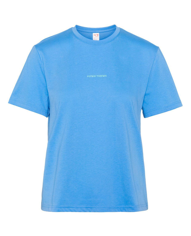 Kari Traa KT Graphic Tee - Ocean blå t-shirt för dam