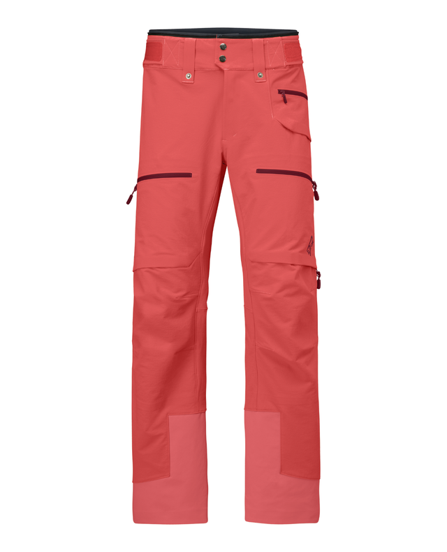 Norrøna Lofoten flex1 Pants Men - Baked Apple - Röd skidbyxa
