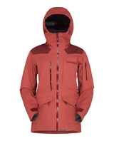 Norrøna Tamok dri3 Jacket Women Cowhide/Port vinröd skidjacka för dam