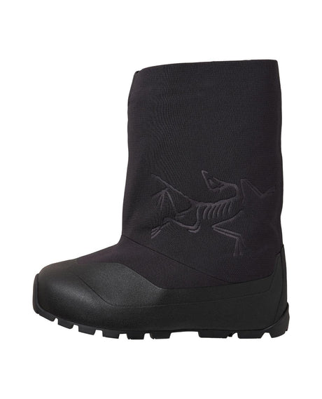 Arc'teryx Postour Men - Black/Black - Svart herrsko för återhämtning med Vibram Arctic Grip och Coreloft