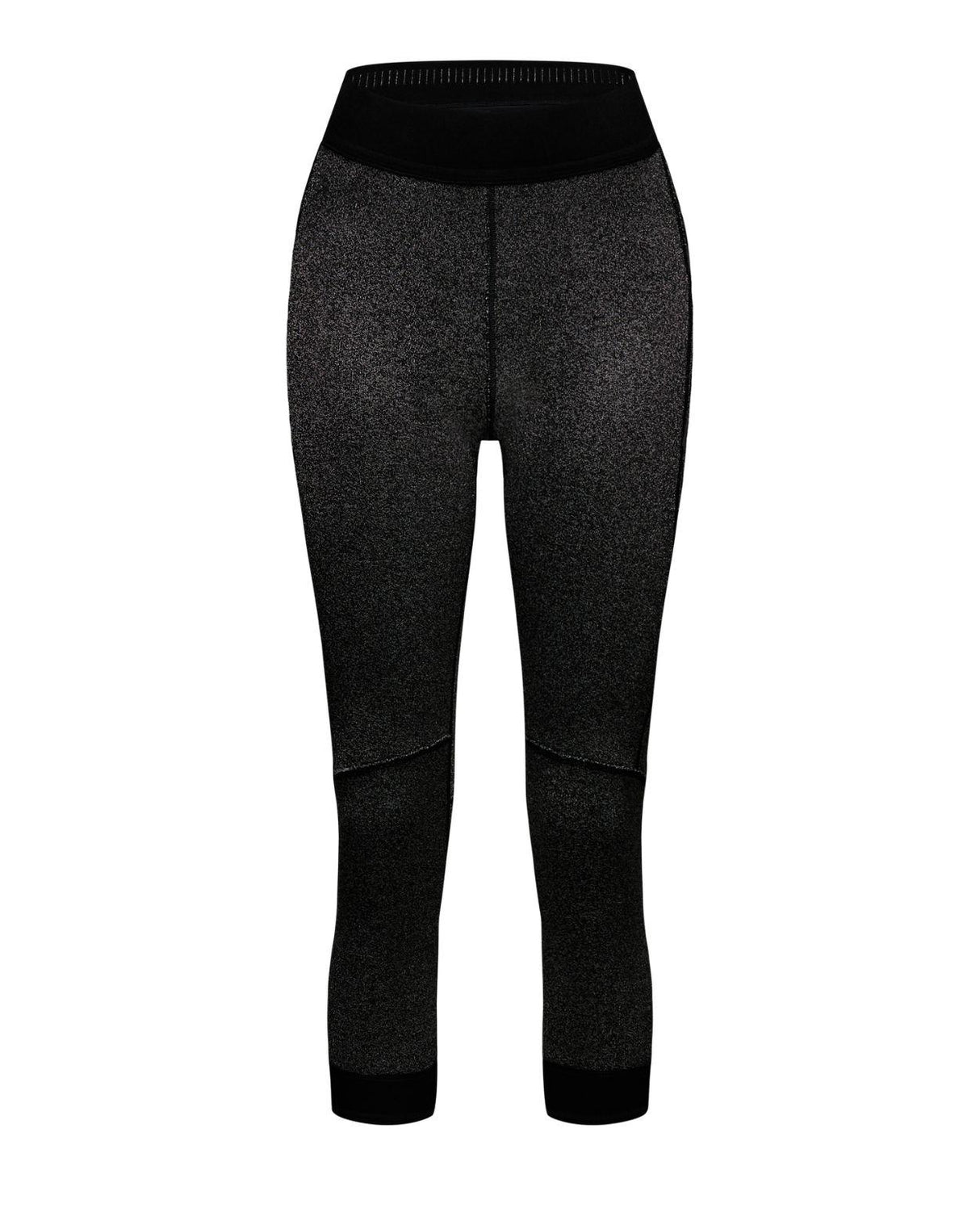 POC Layer Cut Resistant Tights Women - Uranium Black damtights i svart med skärskydd för alpin skidåkning