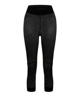 POC Layer Cut Resistant Tights Women - Uranium Black damtights i svart med skärskydd för alpin skidåkning