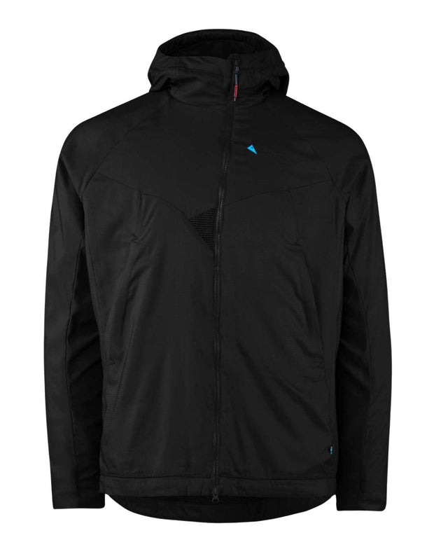 Klättermusen Drifa Hood Jacket Men - Svart jacka för herrar