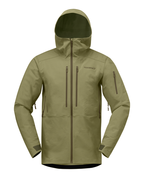 Norrøna Lofoten flex1 Jacket Men - Deep Lichen Green - Herr - Skijacka - Alpingaraget