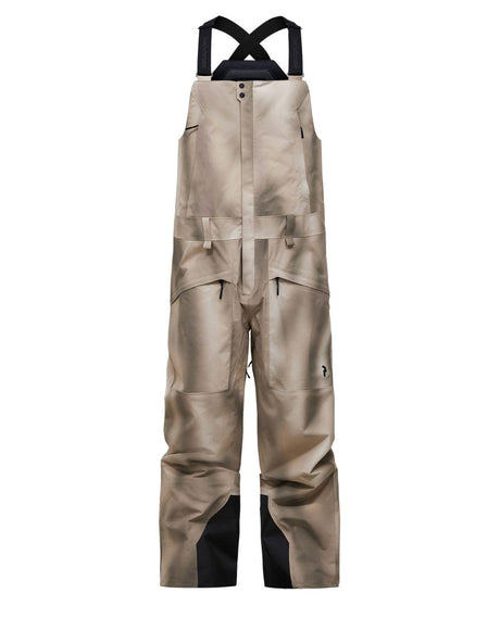Peak Performance Edge 3L AOP Bib Pants - 336 Beam Fade för herr