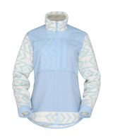 Norrøna Tamok warm3 Jacket Women i Whisper White och Cashmere Blue