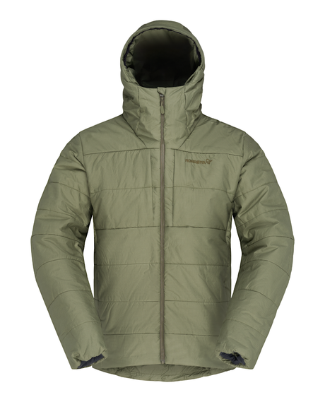 Norrøna Femund thermo60 Zip Hood Men i färgen Olive Night - Mellanlager för herrar