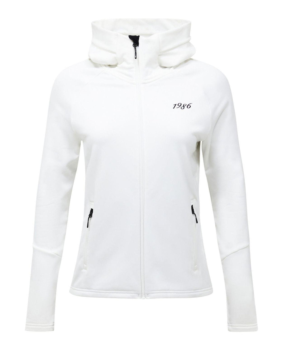 Peak Performance 40Y Rider Zip Hood Dam - Offwhite Alpingaraget