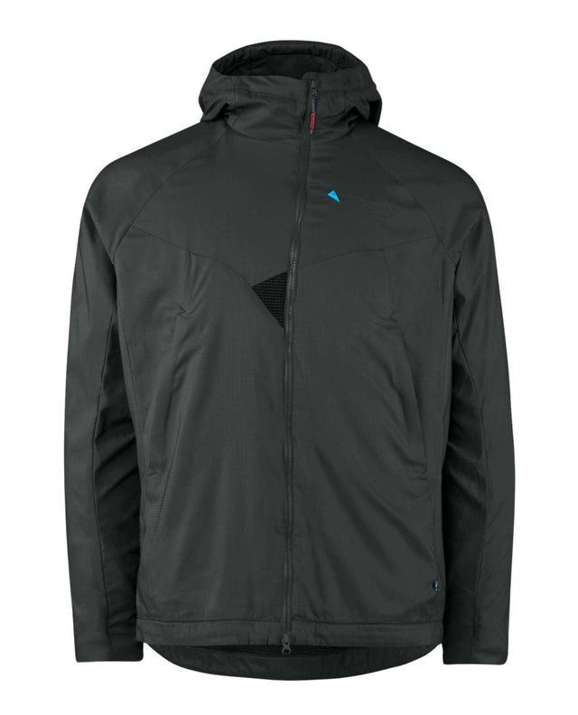 Klättermusen Drifa Hood Jacket Men Dark Teal - Skidjacka Alpingaraget