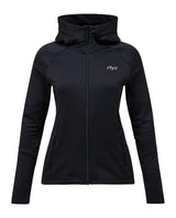 Peak Performance 40Y Rider Zip Hood Dam - Svart mellanlager med huva och dragkedja