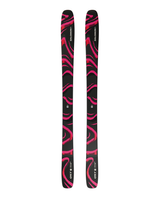 Salomon QST 106 26/27 - Svart/rosa friåkningsskidor för avancerade skidåkare