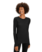 FALKE Women Long - sleeve shirt Wool - Tech Light - Black - Underställ - Alpingaraget