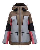 Peak Performance Vertical Gore-Tex Pro Jacket Women i färgen Terrain Tan/Lt Grey för dam