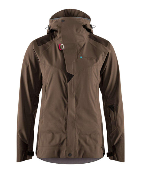Klättermusen Brage 2.0 Jacket Women - Slate Brown Brun