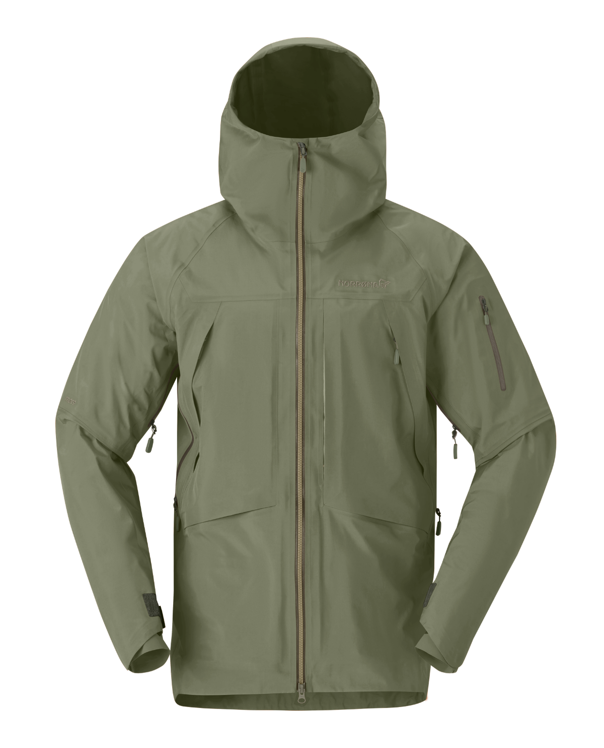 Norrøna Møre Gore-Tex Jacket Men i färg Deep Lichen Green - Skidjacka