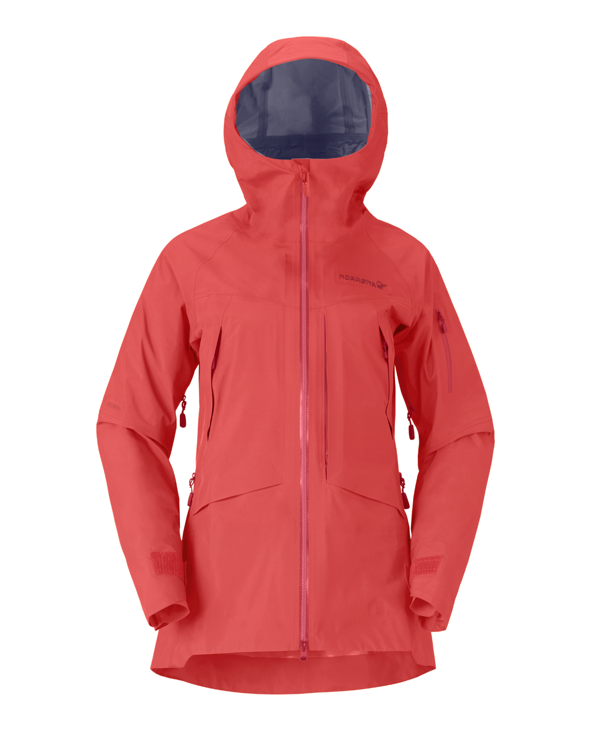 Norrøna Møre Gore-Tex Jacket Women - Baked Apple Röd