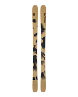 Faction Prodigy 1 26/27 är en lekfull allmountainskida i beige och svart färg med tryckt mönster.