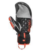 Reusch Worldcup Warrior GS Mitten - Black/Silver/Fluo Red - Alpingaraget
