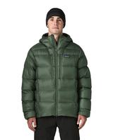 Patagonia Fitz Roy Down Hoody Men - Canopy Green dunjacka för herr i grön färg.