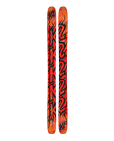 K2 Reckoner KF 26/27 - Orange och svarta freerideskidor för puder och friåkning