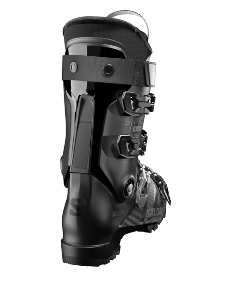 Salomon S/Pro Alpha 80 T Junior - Svart juniorpjäxa i bakifrån