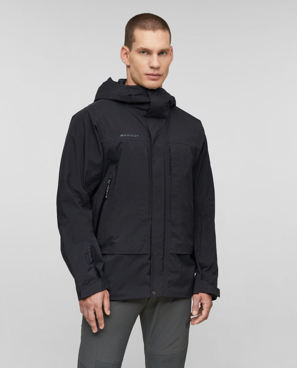 Mammut Haldigrat Gore-Tex HS Thermo Hooded Jacket Men i svart för herrar - Alpingaraget