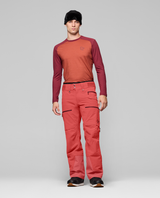 Norrøna Lofoten flex1 Pants Men - Baked Apple - Röda skidbyxor för herr - Alpingaraget