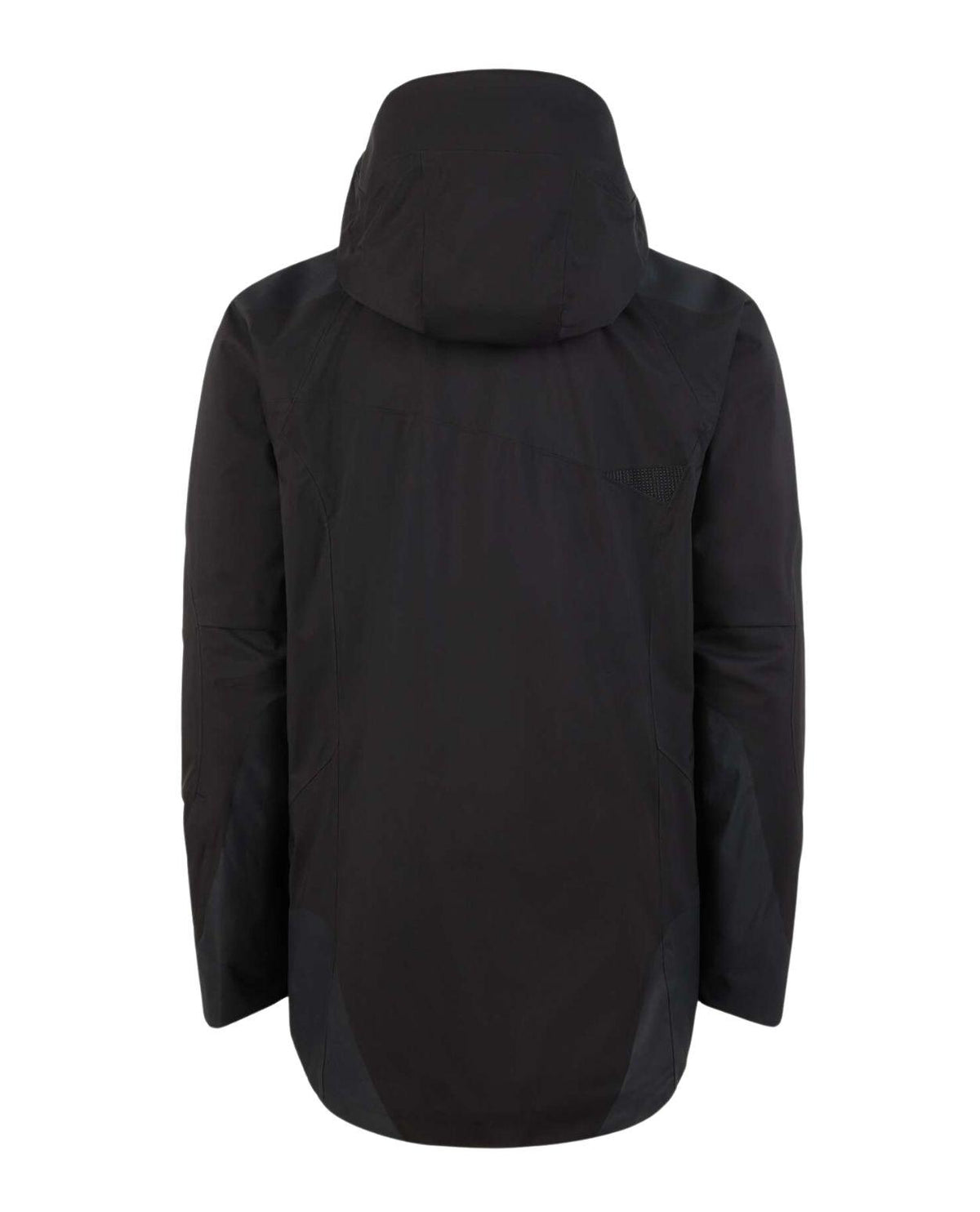 Klättermusen Meile Jacket Men - Black - Svart jacka för herrar bakifrån