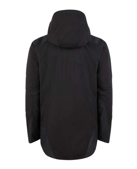 Klättermusen Meile Jacket Men - Black - Svart jacka för herrar bakifrån