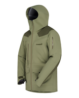 Norrøna Tamok dri3 Jacket Men i Olive Night/Deep Lichen Green – slitstark skidjacka för herrar