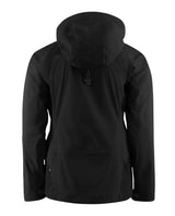 Klättermusen Svalinn Hood Jacket Women Svart bakifrån