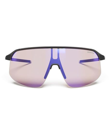 Julbo Density Reactiv 1-3 High Contrast solglasögon med svart båge framifrån.