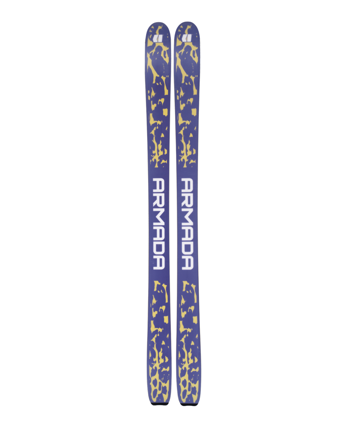 Armada ANTIMATTER 100 Women allmountainskidor med flerfärgad design och vit logotyp från Alpingaraget