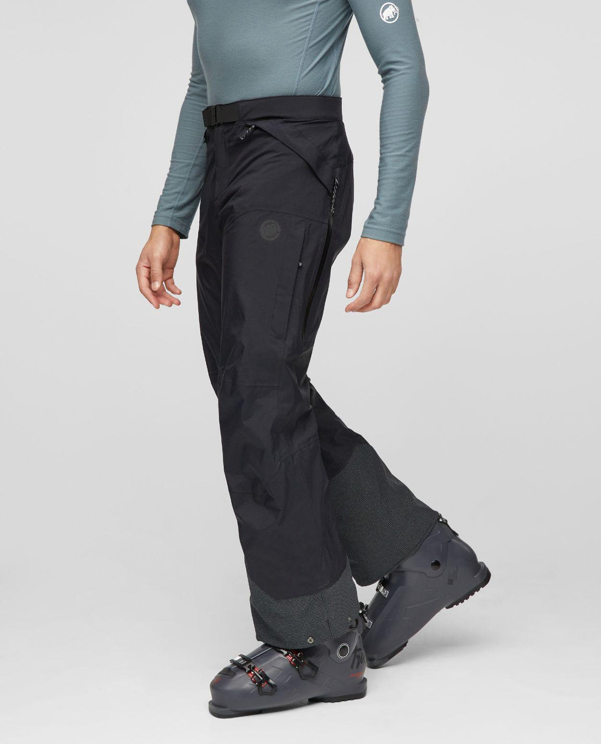 Mammut Haldigrat Gore-Tex HS Thermo Pants Men - Svart skidbyxa för herrar