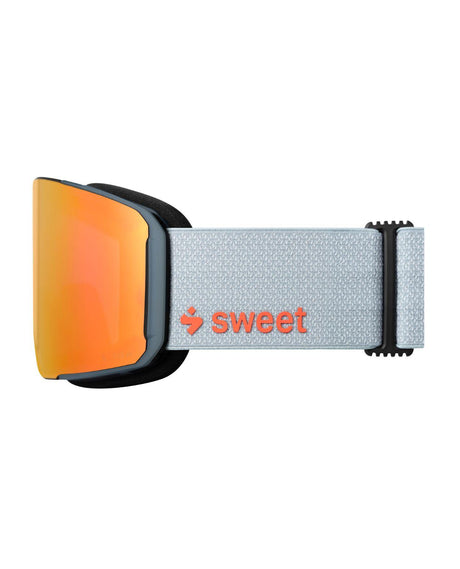 Sweet Protection Boondock II M RIG Reflect skidglasögon med orange spegellins och ljusgrått band från Alpingaraget.