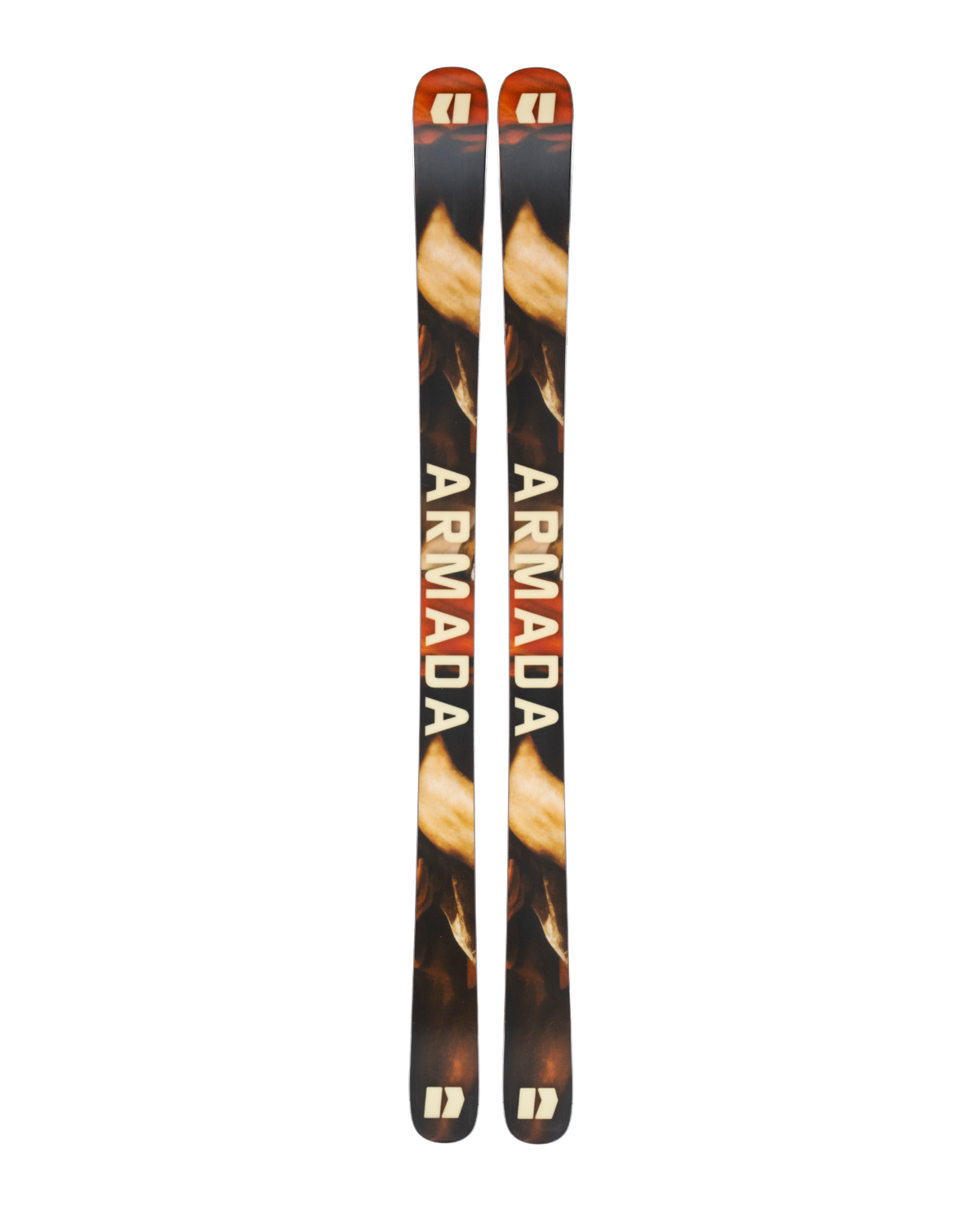 Armada EDOLLO 91 26/27 parkskidor i en flerfärgad design med tydlig Armada-logotyp.