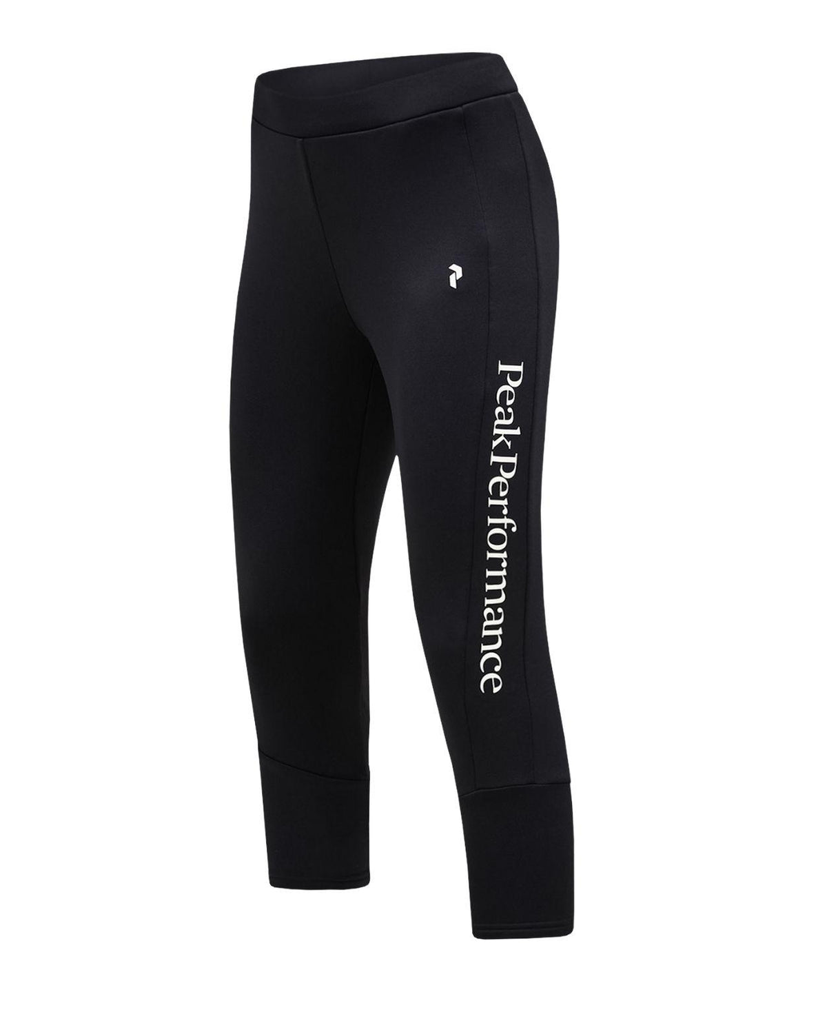 Peak Performance Rider Essentials Pants Women - Svart skidbyxa för dam med stor vit logotyp på benet