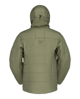 Norrøna Femund thermo60 Zip Hood Men - Olive Night bakifrån