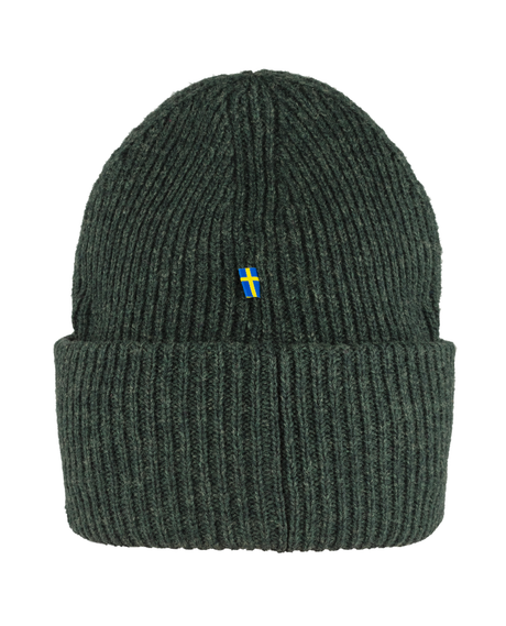 Fjällräven 1960 Logo Hat i färgen Deep Forest med svensk flagga framtill - Alpingaraget