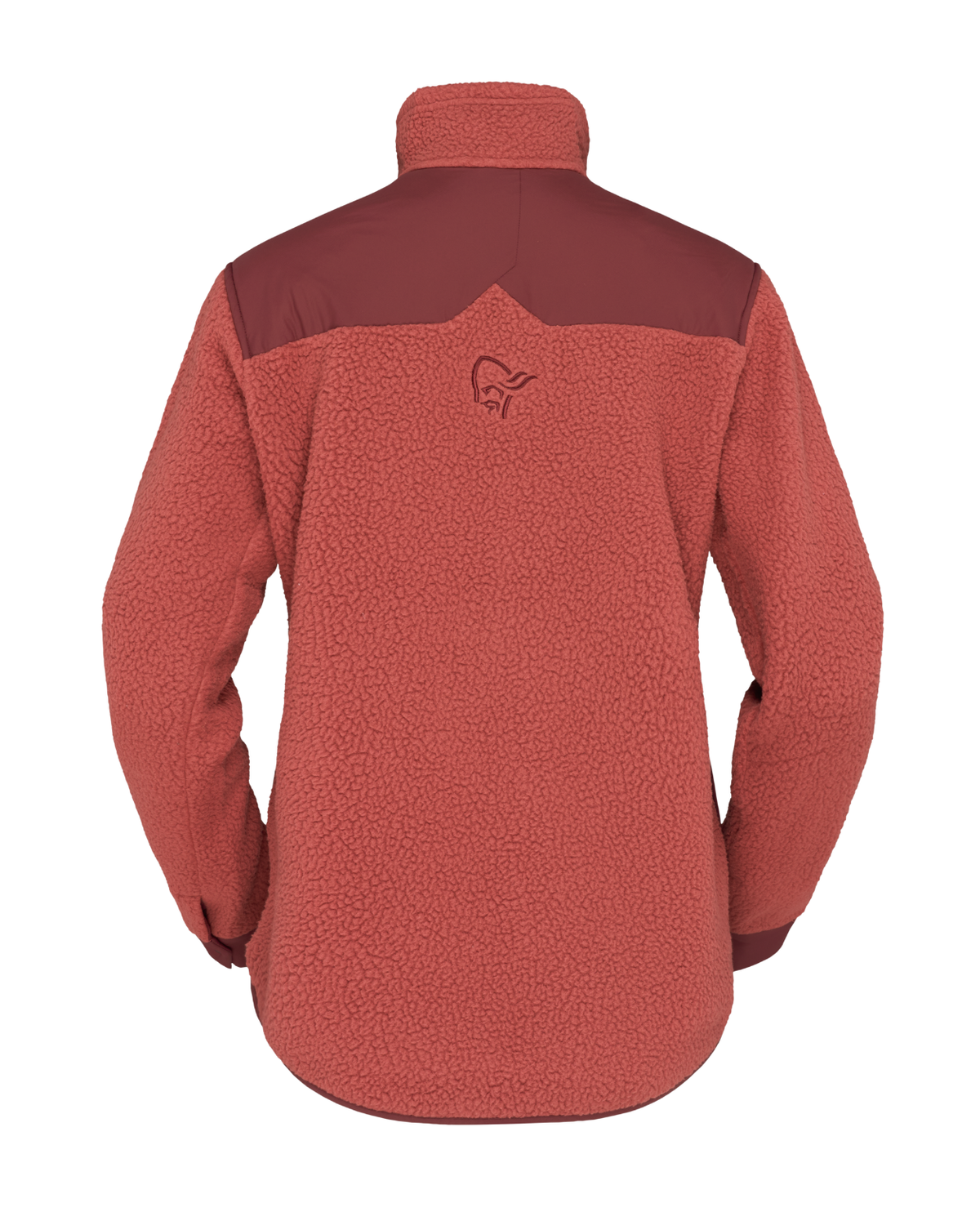 Norrøna Tamok warm3 Jacket Women - Cowhide/Port baksida